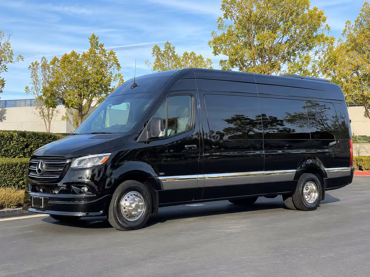 sprinter van rental with driver